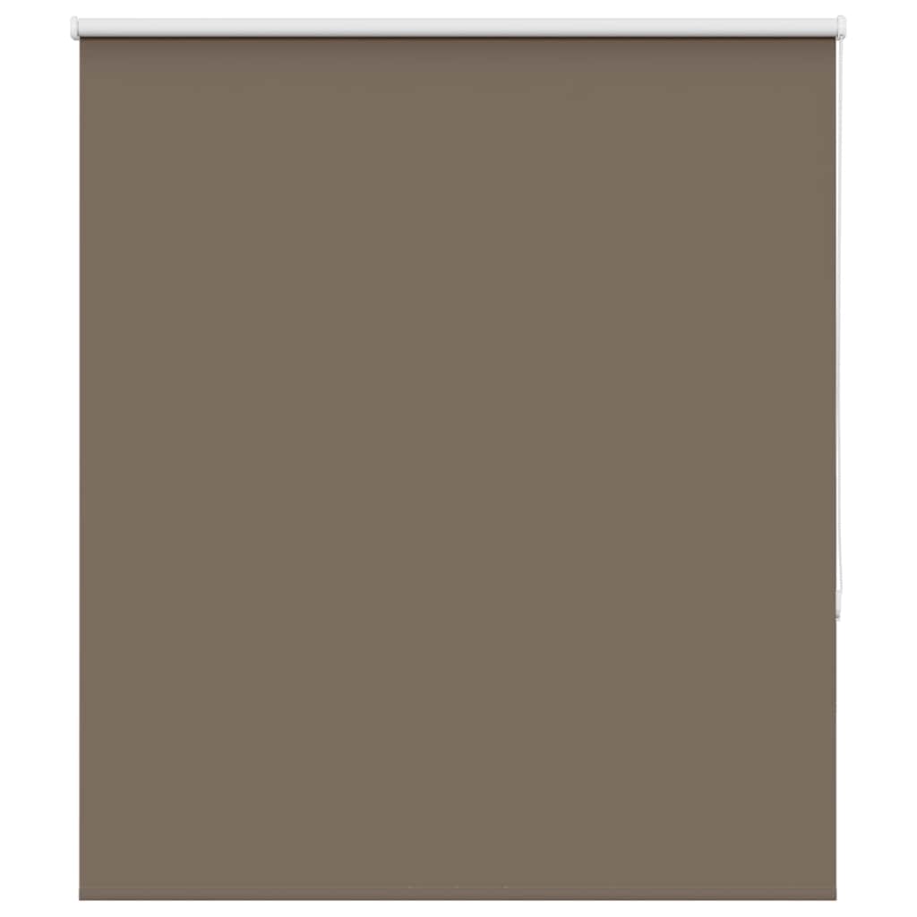 Verdunkelungsrollo Kaffeebraun 125x150 cm Stoffbreite 121,6 cm