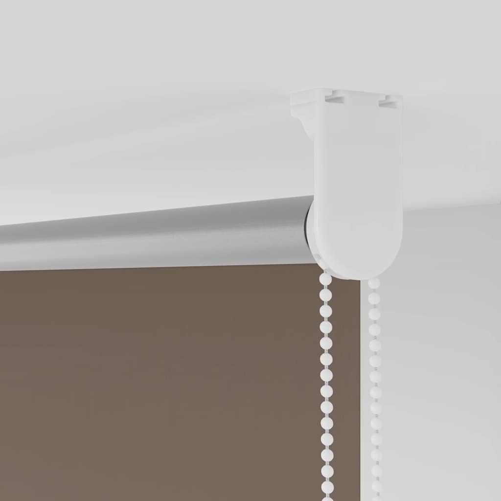 Verdunkelungsrollo Kaffeebraun 135x150 cm Stoffbreite 131,6 cm