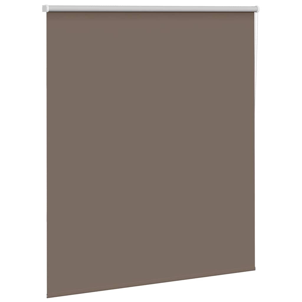 Verdunkelungsrollo Kaffeebraun 140x150 cm Stoffbreite 136,6 cm