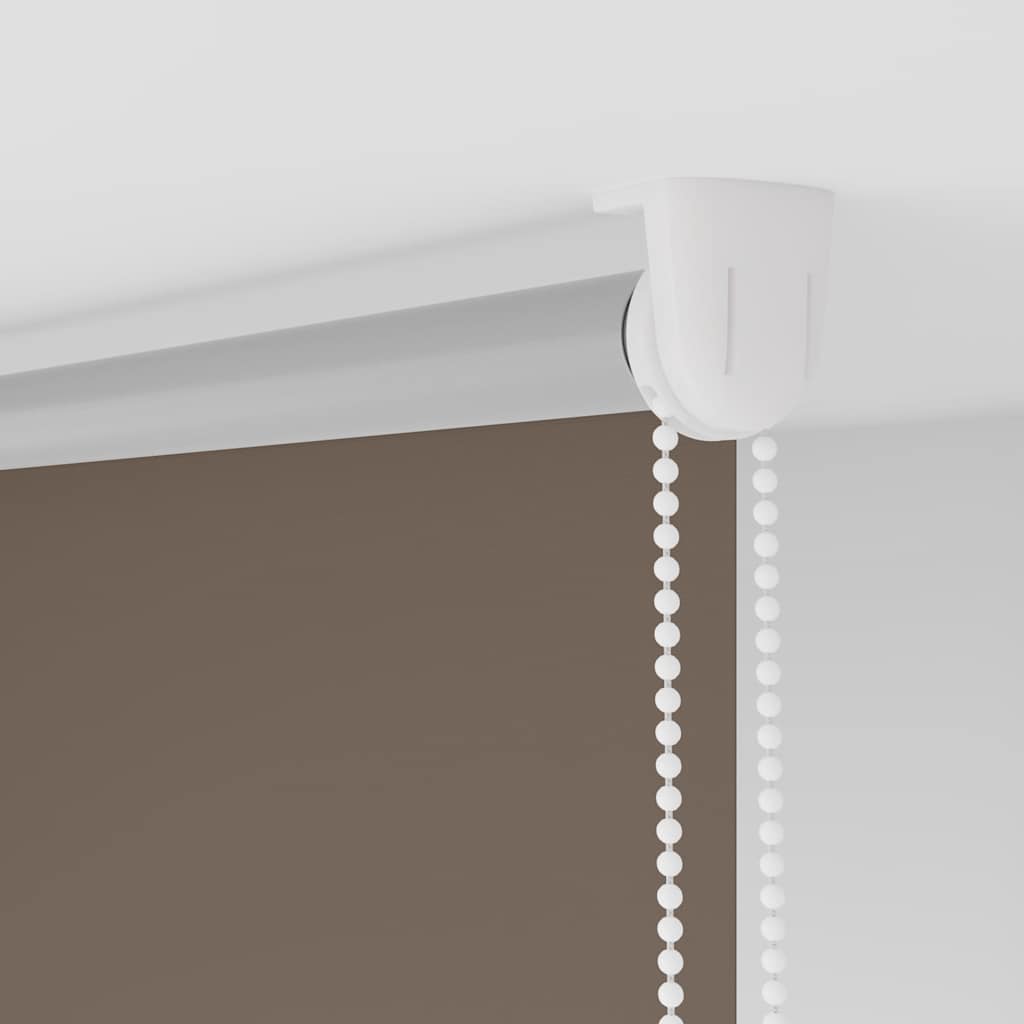 Verdunkelungsrollo Kaffeebraun 65x175cm Stoffbreite 60,7 cm