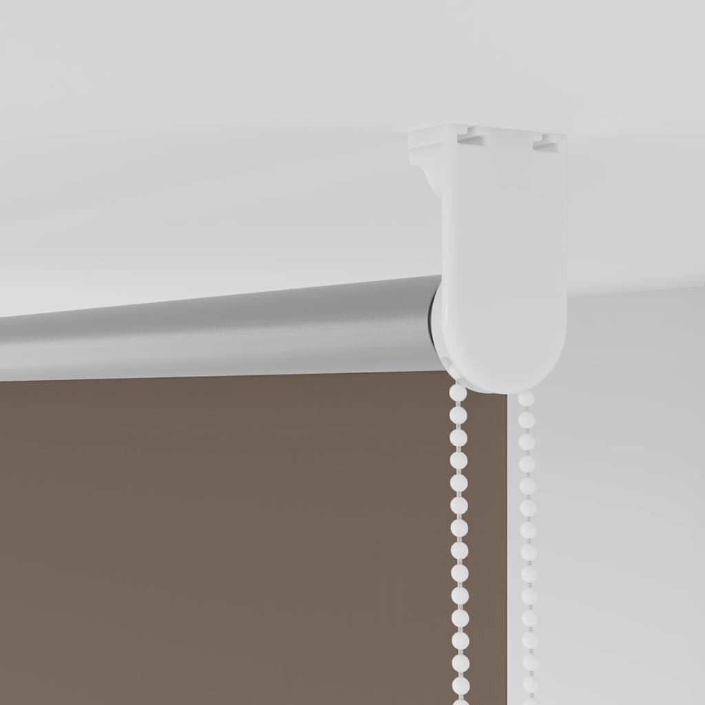 Verdunkelungsrollo Kaffeebraun 130x210 cm Stoffbreite 126,6 cm