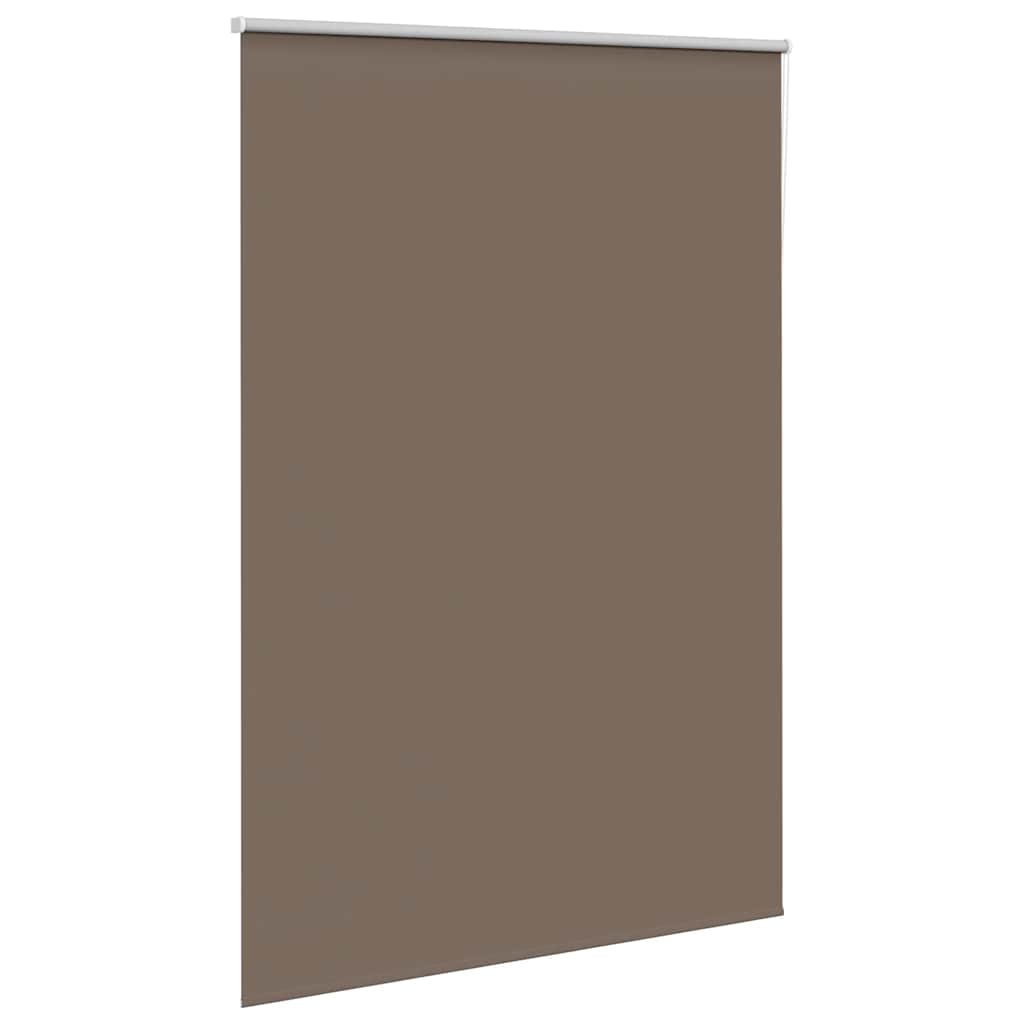 Verdunkelungsrollo Kaffeebraun 145x210 cm Stoffbreite 141,6 cm