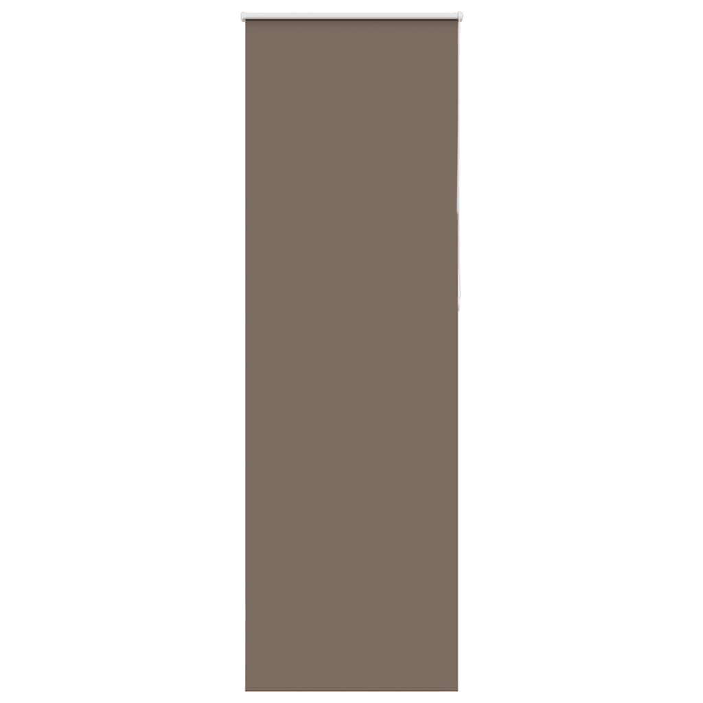 Verdunkelungsrollo Kaffeebraun 80x230 cm Stoffbreite 75,7 cm