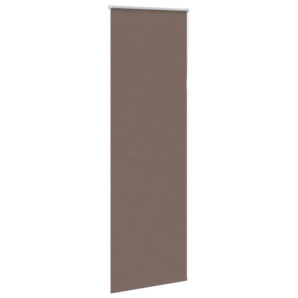 Verdunkelungsrollo Kaffeebraun 80x230 cm Stoffbreite 75,7 cm