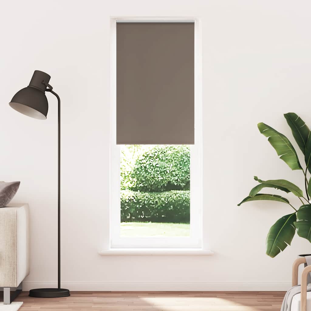 Verdunkelungsrollo Kaffeebraun 80x230 cm Stoffbreite 75,7 cm