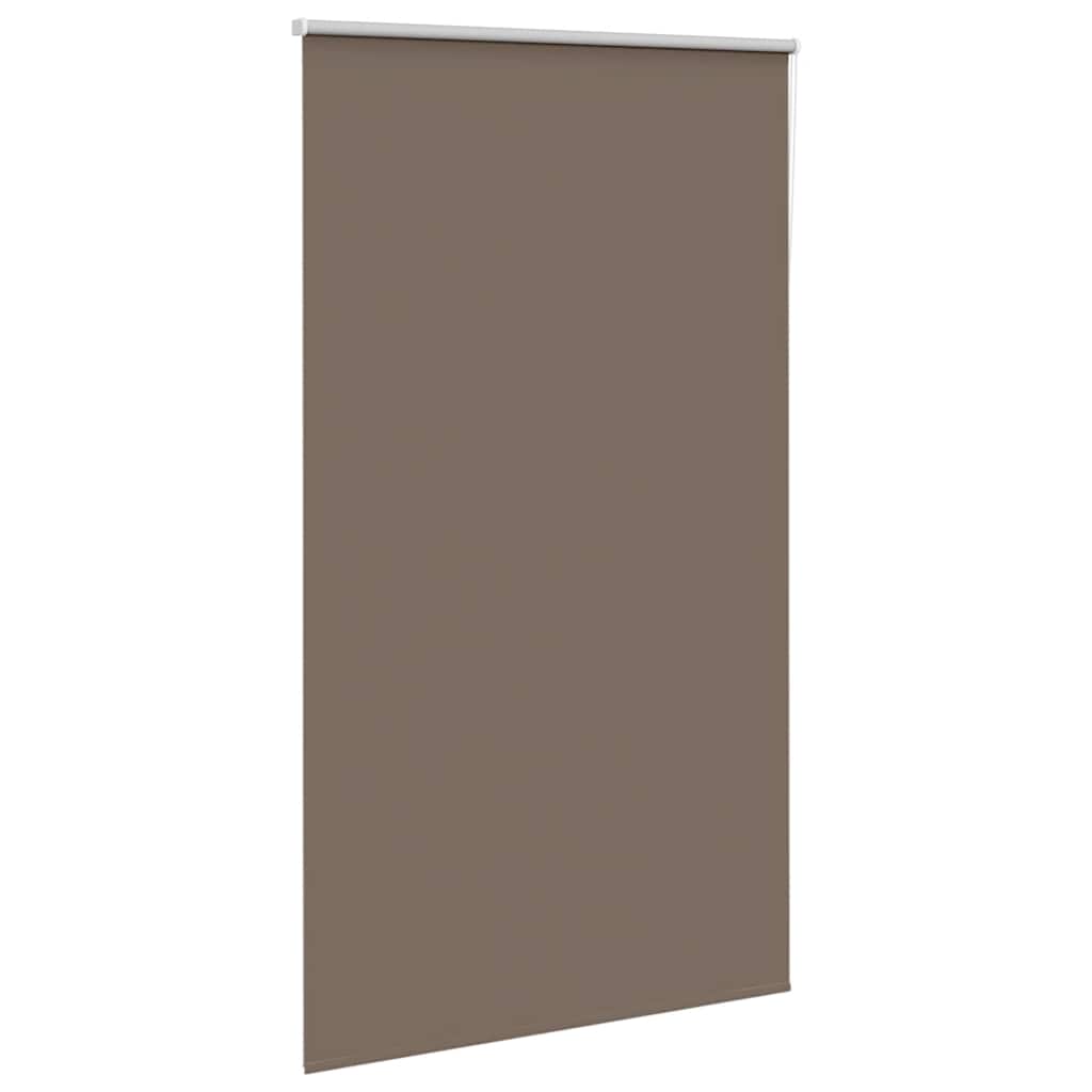 Verdunkelungsrollo Kaffeebraun 140x230 cm Stoffbreite 136,6 cm