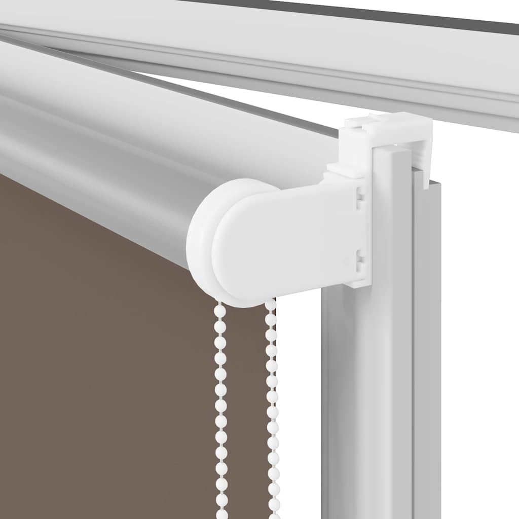 Verdunkelungsrollo Kaffeebraun 155x230cm Stoffbreite 151,6cm