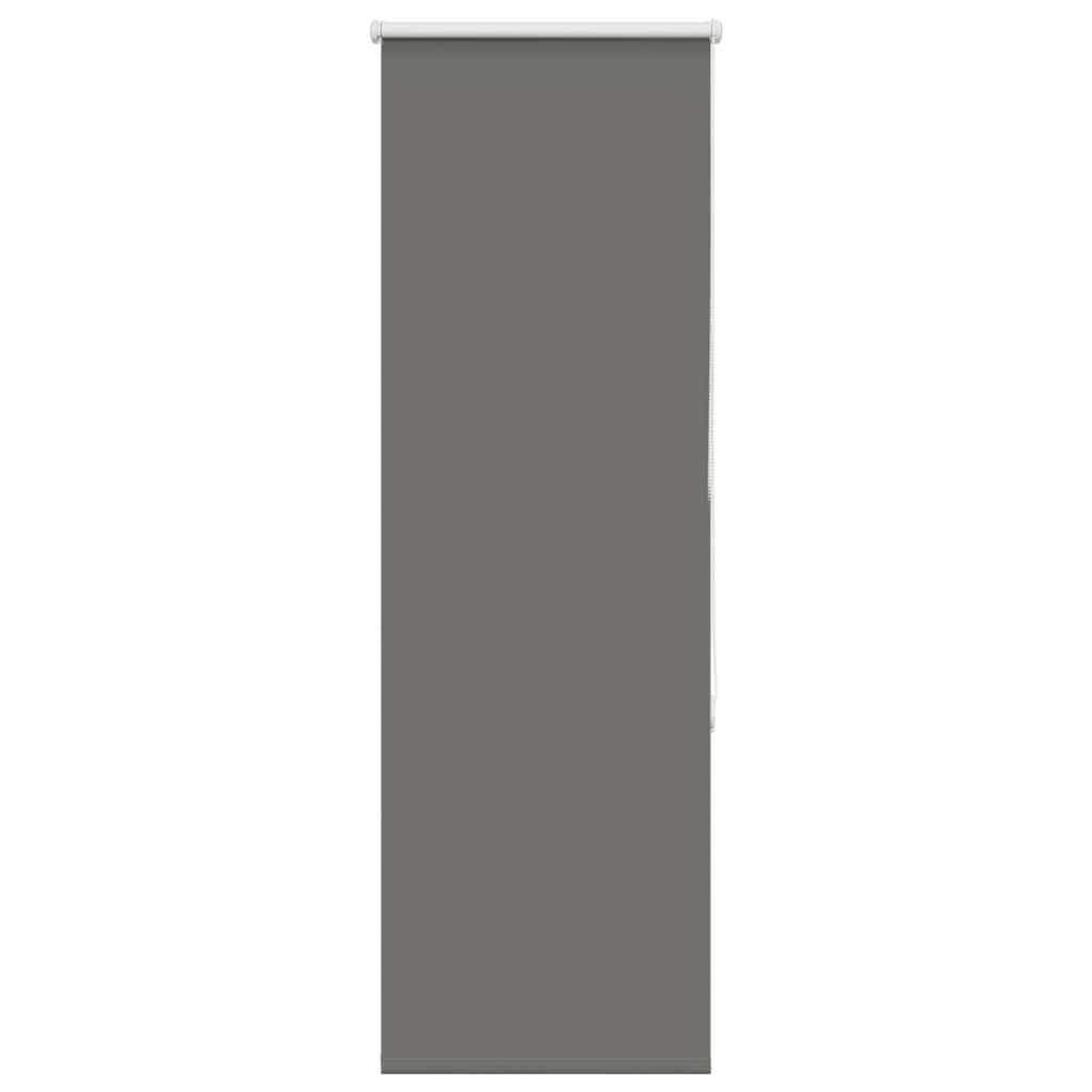 Verdunkelungsrollo Grau 55x130 cm Stoffbreite 50,7 cm Polyester