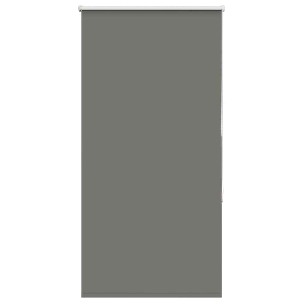 Verdunkelungsrollo Grau 80x130 cm Stoffbreite 75,7 cm Polyester
