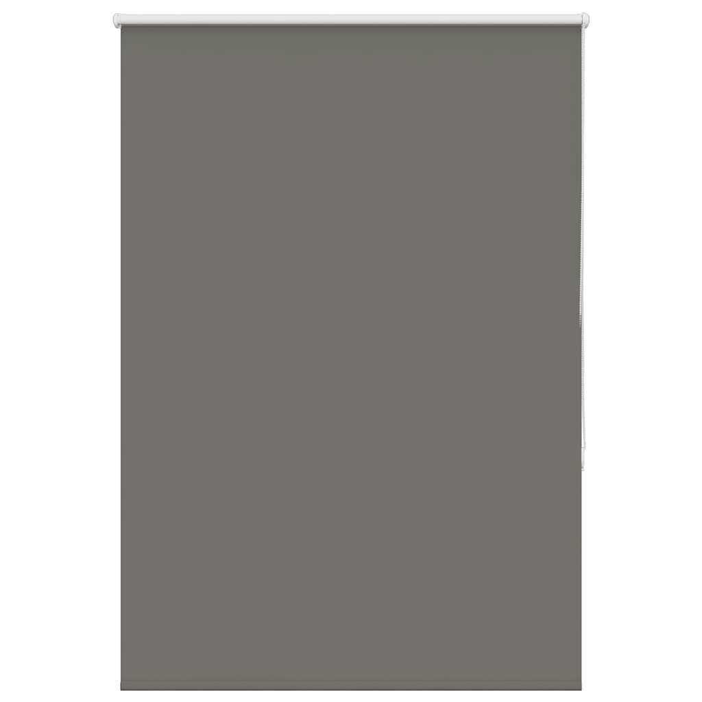 Verdunkelungsrollo Grau 90x130 cm Stoffbreite 85,7 cm Polyester