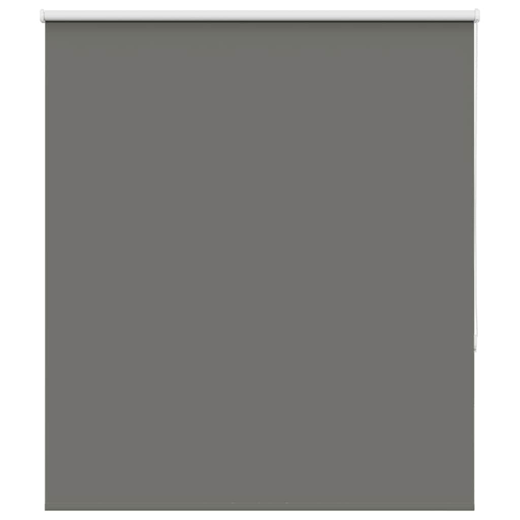 Verdunkelungsrollo Grau 130x130cm Stoffbreite 126,6cm Polyester