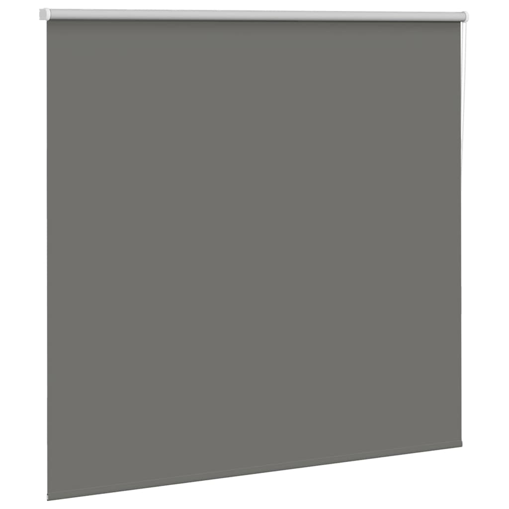Verdunkelungsrollo Grau 145x130cm Stoffbreite 141,6cm Polyester
