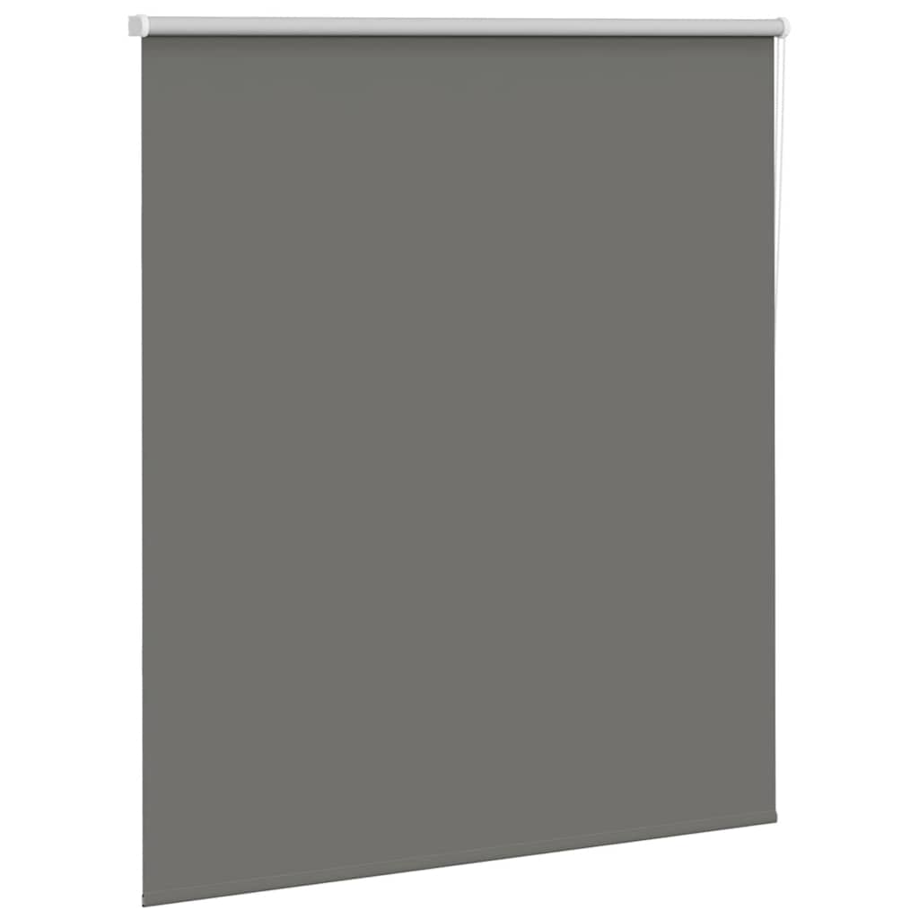 Verdunkelungsrollo Grau 125x150cm Stoffbreite 121,6cm Polyester