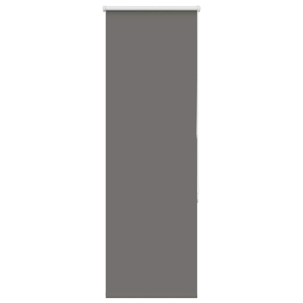 Verdunkelungsrollo Grau 50x175 cm Stoffbreite 45,7 cm Polyester
