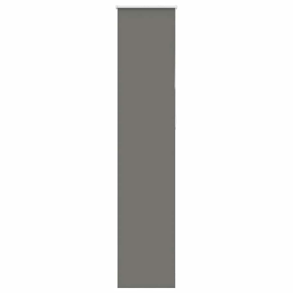 Verdunkelungsrollo Grau 40x210 cm Stoffbreite 35,7 cm Polyester