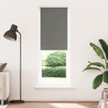 Verdunkelungsrollo Grau 70x210 cm Stoffbreite 65,7 cm Polyester