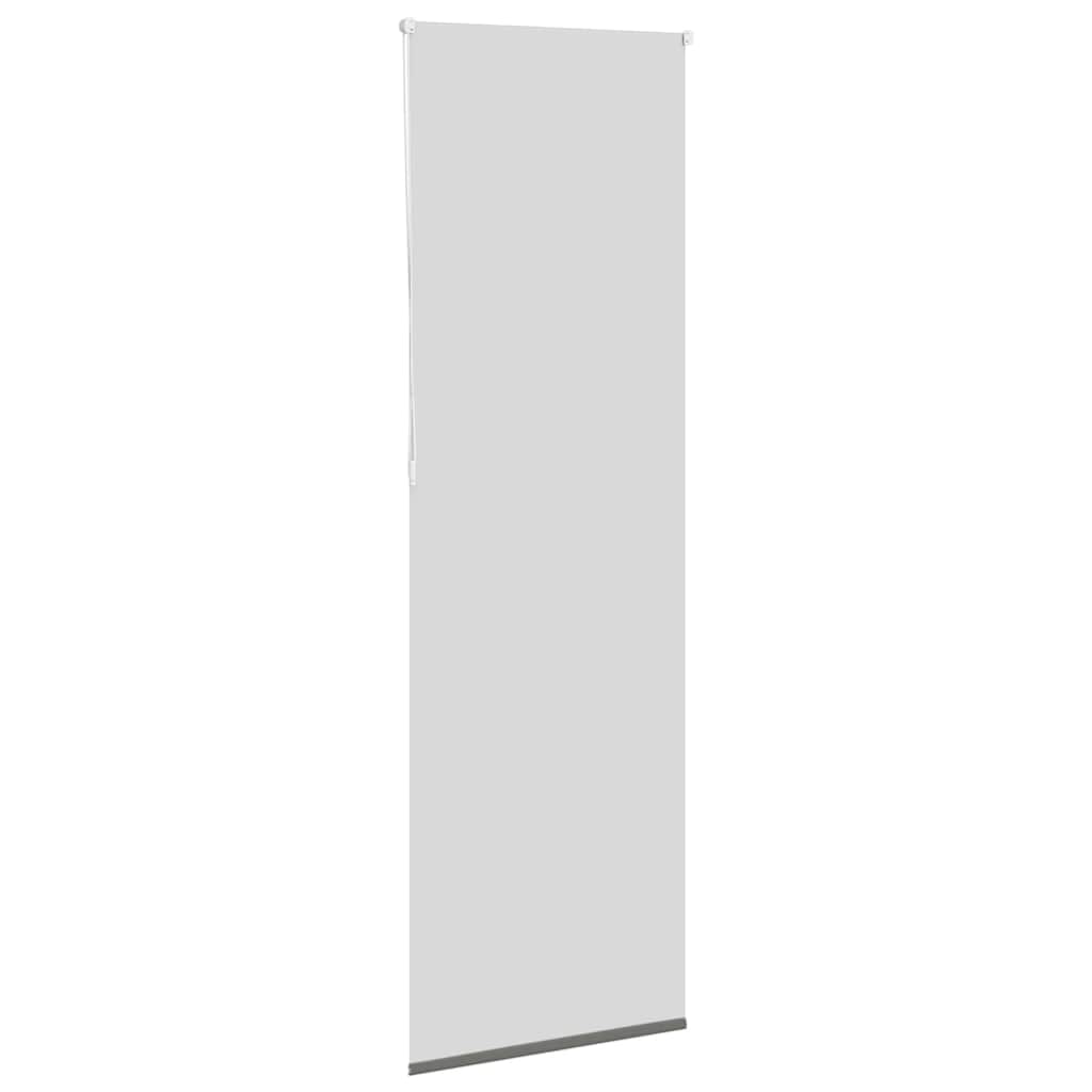 Verdunkelungsrollo Grau 85x210 cm Stoffbreite 80,7 cm Polyester