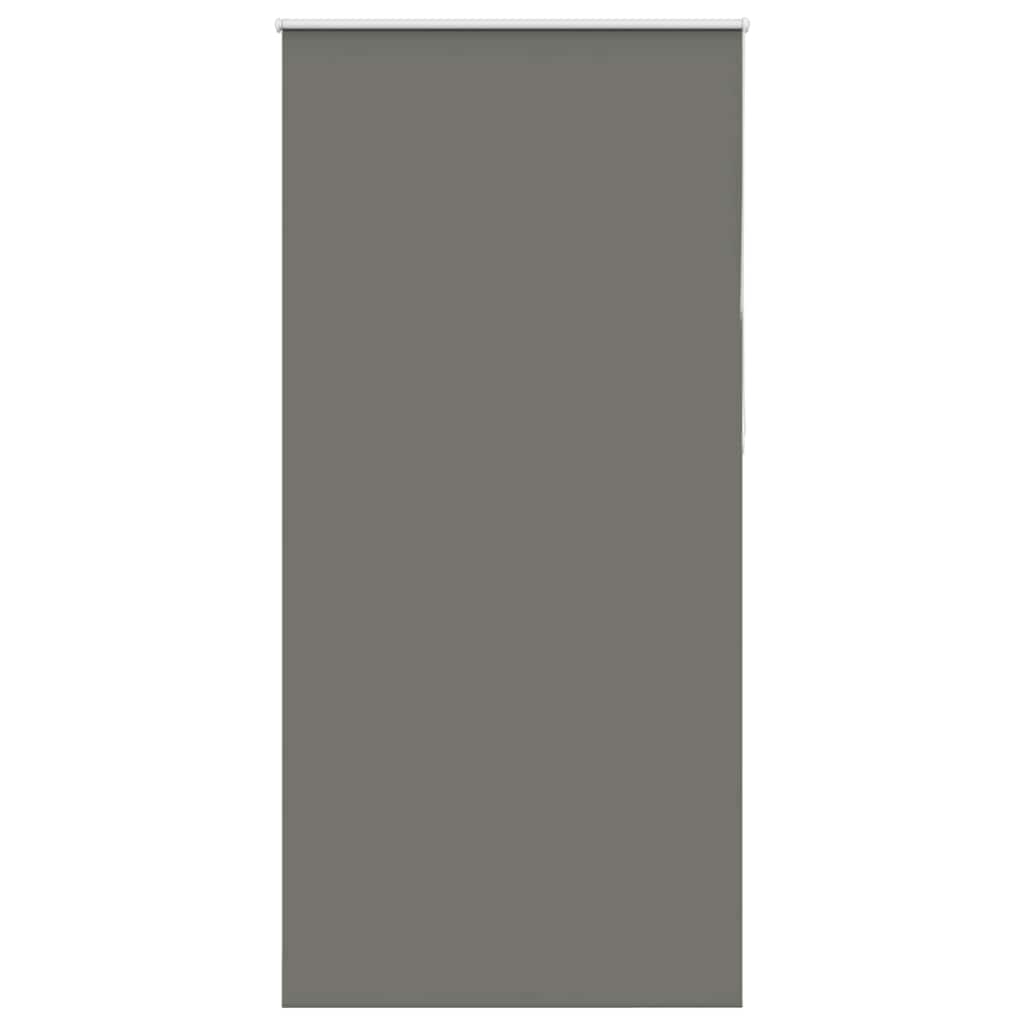 Verdunkelungsrollo Grau 90x210 cm Stoffbreite 85,7 cm Polyester