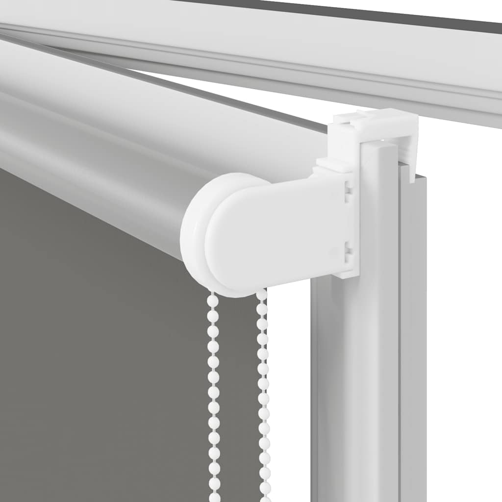 Verdunkelungsrollo Grau 120x210cm Stoffbreite 116,6cm Polyester
