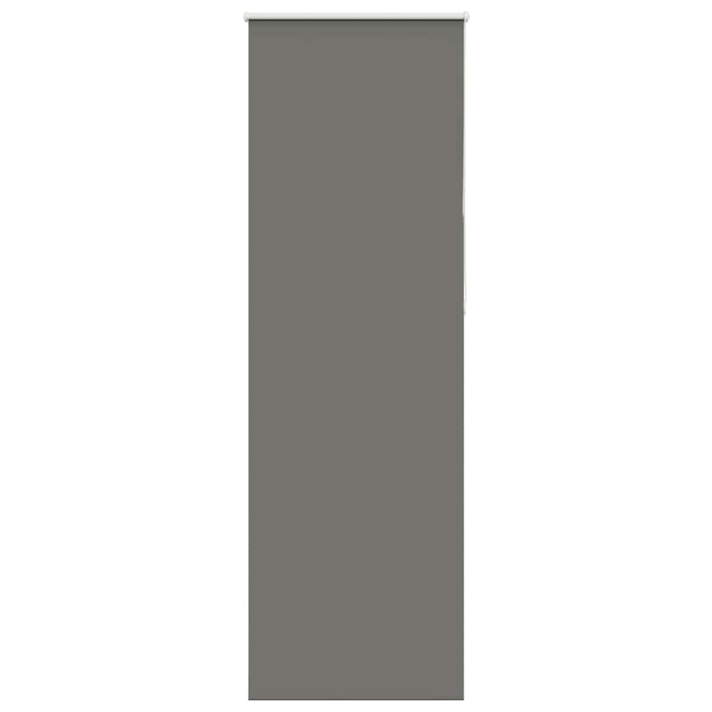 Verdunkelungsrollo Grau 65x230 cm Stoffbreite 60,7 cm Polyester