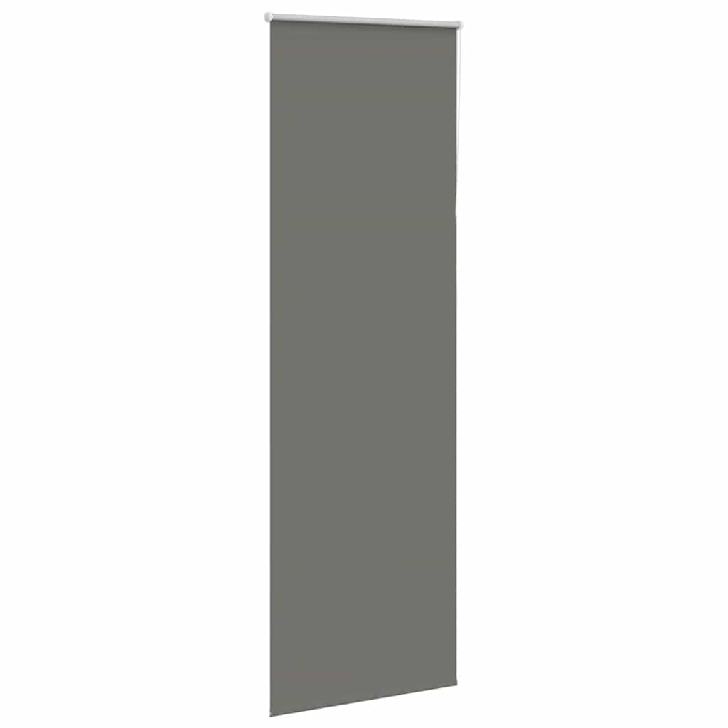Verdunkelungsrollo Grau 65x230 cm Stoffbreite 60,7 cm Polyester