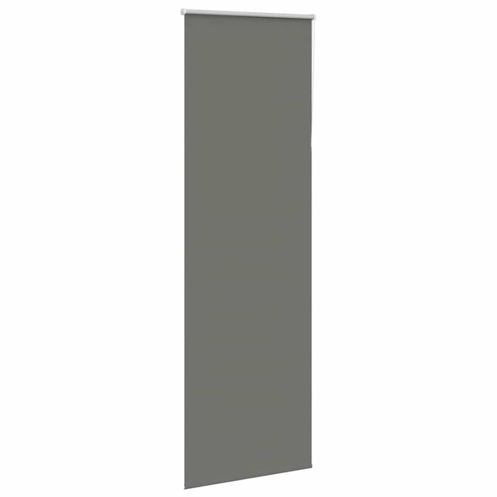 Verdunkelungsrollo Grau 70x230 cm Stoffbreite 65,7 cm Polyester