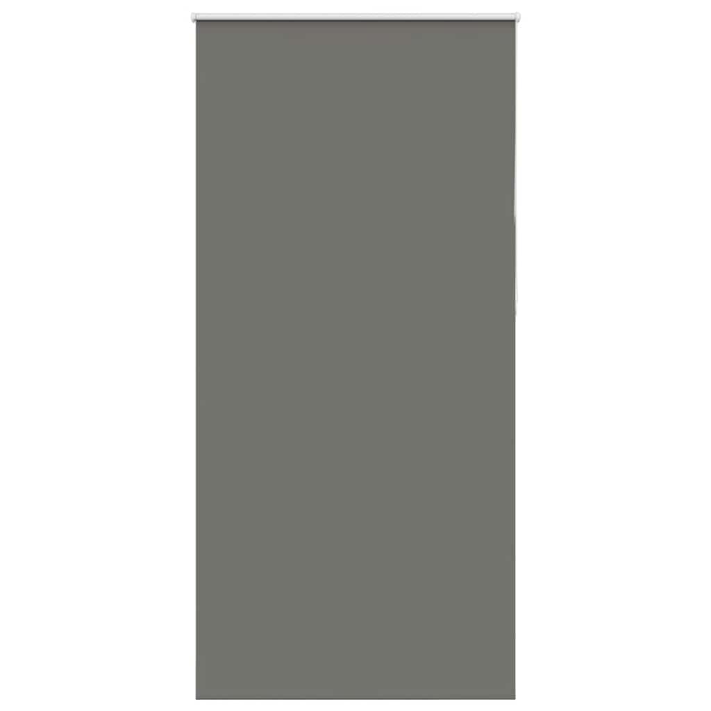 Verdunkelungsrollo Grau 90x230 cm Stoffbreite 85,7 cm Polyester
