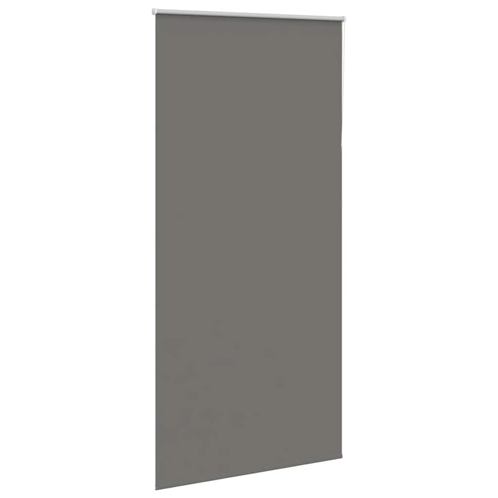 Verdunkelungsrollo Grau 100x230 cm Stoffbreite 95,7cm Polyester