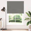 Verdunkelungsrollo Grau 150x230cm Stoffbreite 146,6cm Polyester