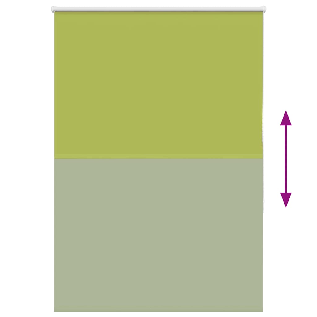 Verdunkelungsrollo Grün 95x150 cm Stoffbreite 90,7 cm Polyester
