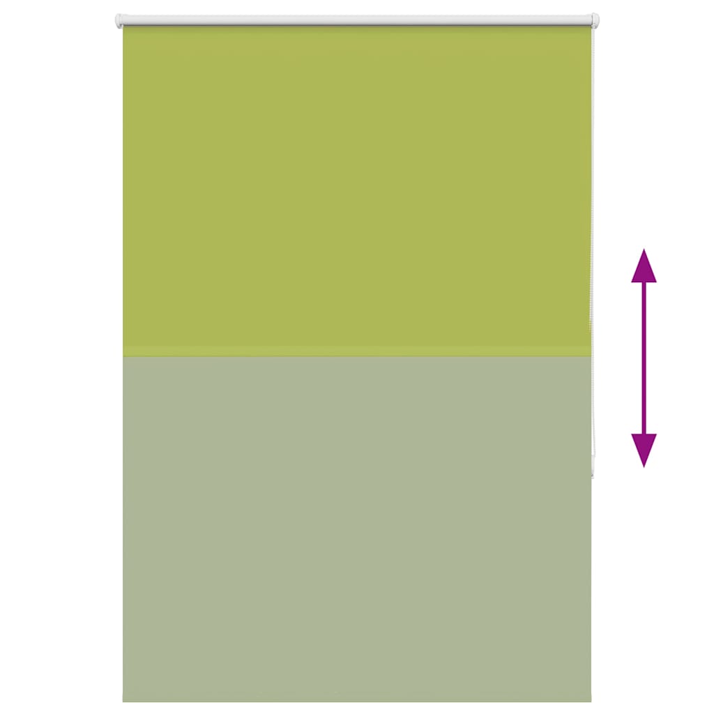 Verdunkelungsrollo Grün 115x150cm Stoffbreite 110,7cm Polyester