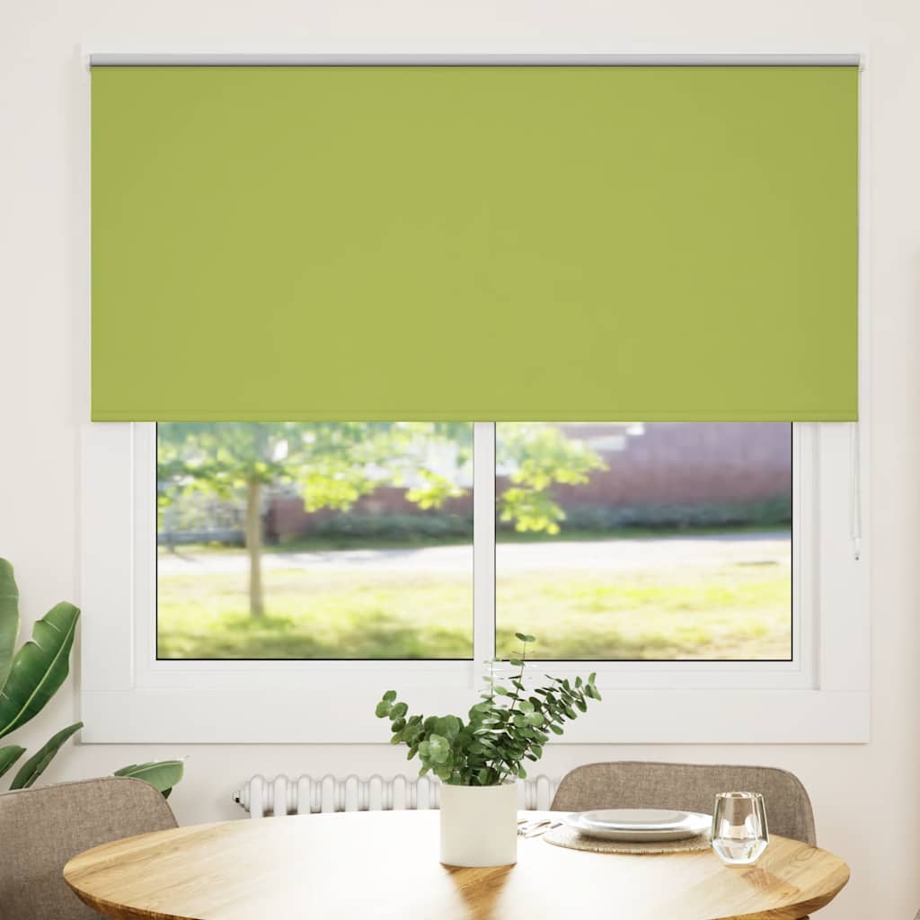 Verdunkelungsrollo Grün 145x150cm Stoffbreite 141,6cm Polyester