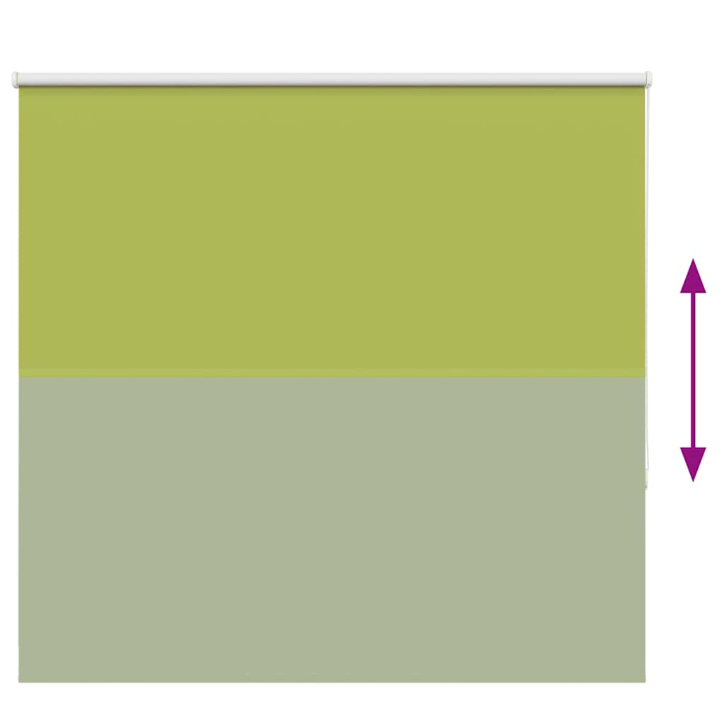 Verdunkelungsrollo Grün 145x150cm Stoffbreite 141,6cm Polyester