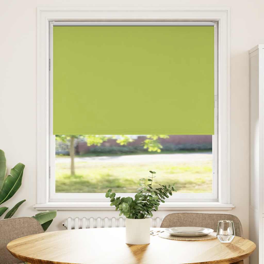 Verdunkelungsrollo Grün 105x175cm Stoffbreite 100,7cm Polyester