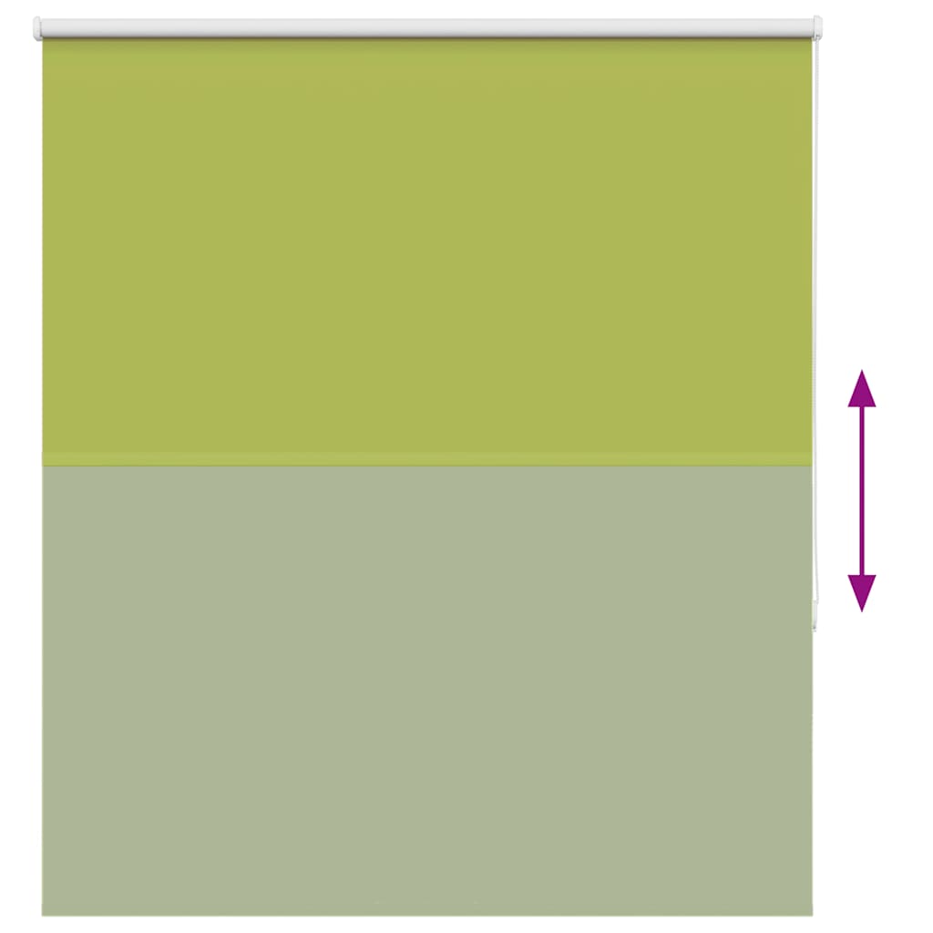 Verdunkelungsrollo Grün 140x175cm Stoffbreite 136,6cm Polyester