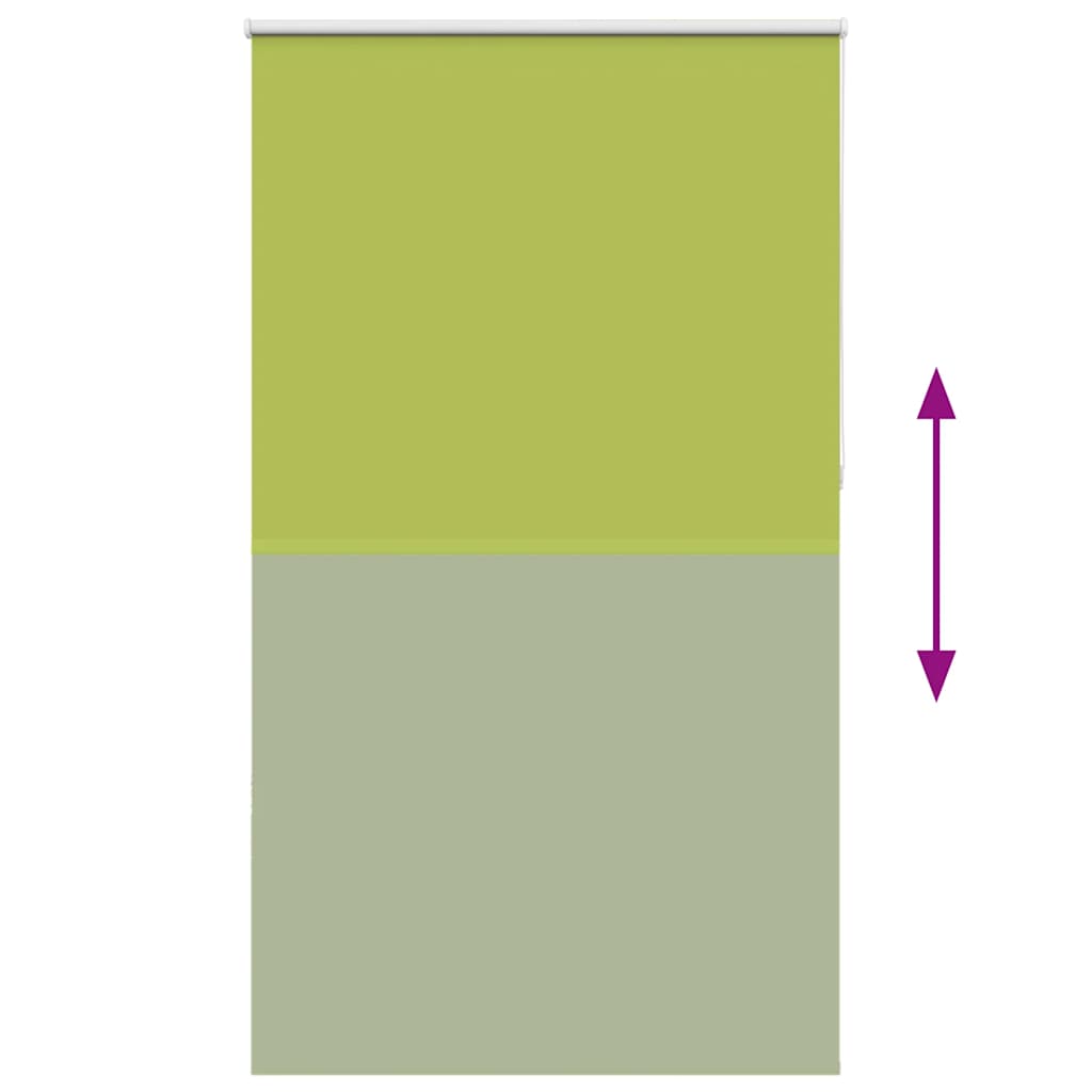 Verdunkelungsrollo Grün 125x210cm Stoffbreite 121,6cm Polyester