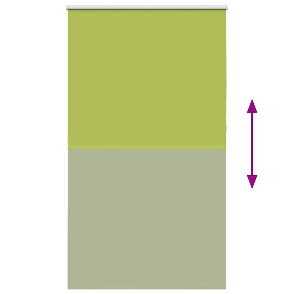 Verdunkelungsrollo Grün 135x210cm Stoffbreite 131,6cm Polyester