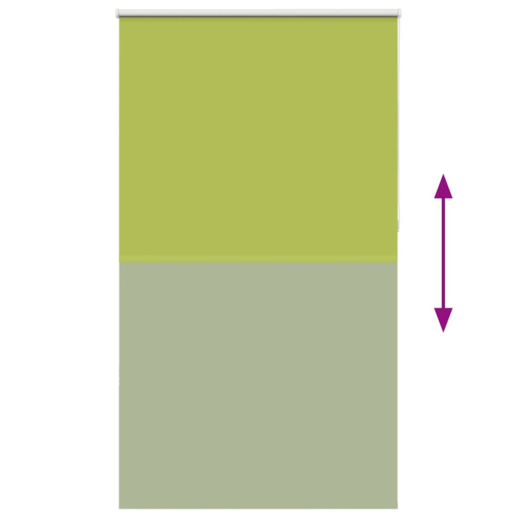 Verdunkelungsrollo Grün 140x210cm Stoffbreite 136,6cm Polyester