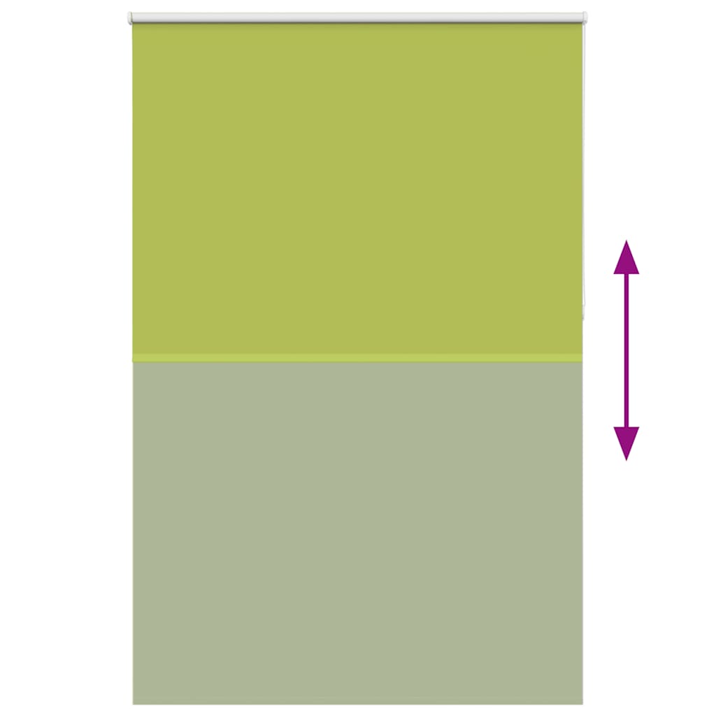 Verdunkelungsrollo Grün 150x210cm Stoffbreite 146,6cm Polyester