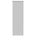 Verdunkelungsrollo Hellgrau 50x150 cm Stoffbreite 45,7 cm