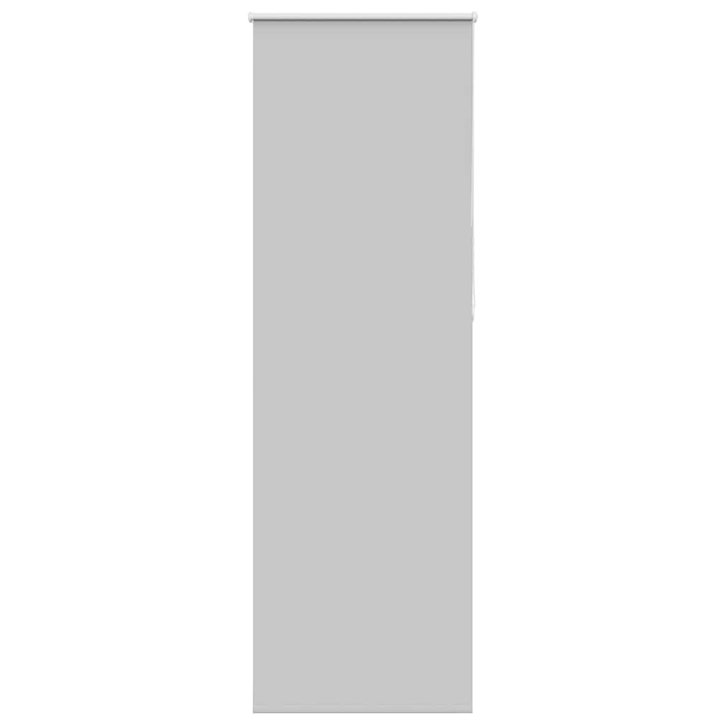 Verdunkelungsrollo Hellgrau 80x210 cm Stoffbreite 75,7 cm