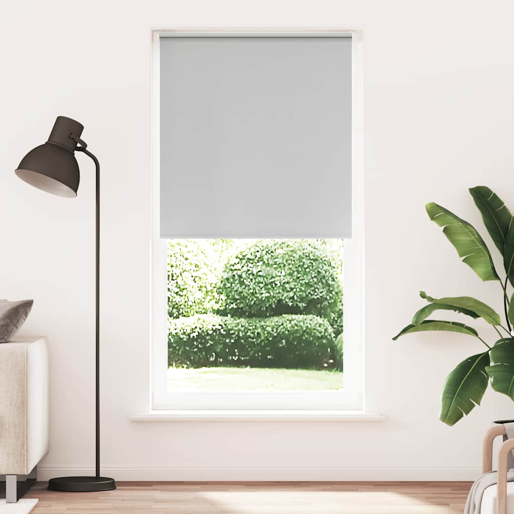 Verdunkelungsrollo Hellgrau 110x210cm Stoffbreite 105,7cm