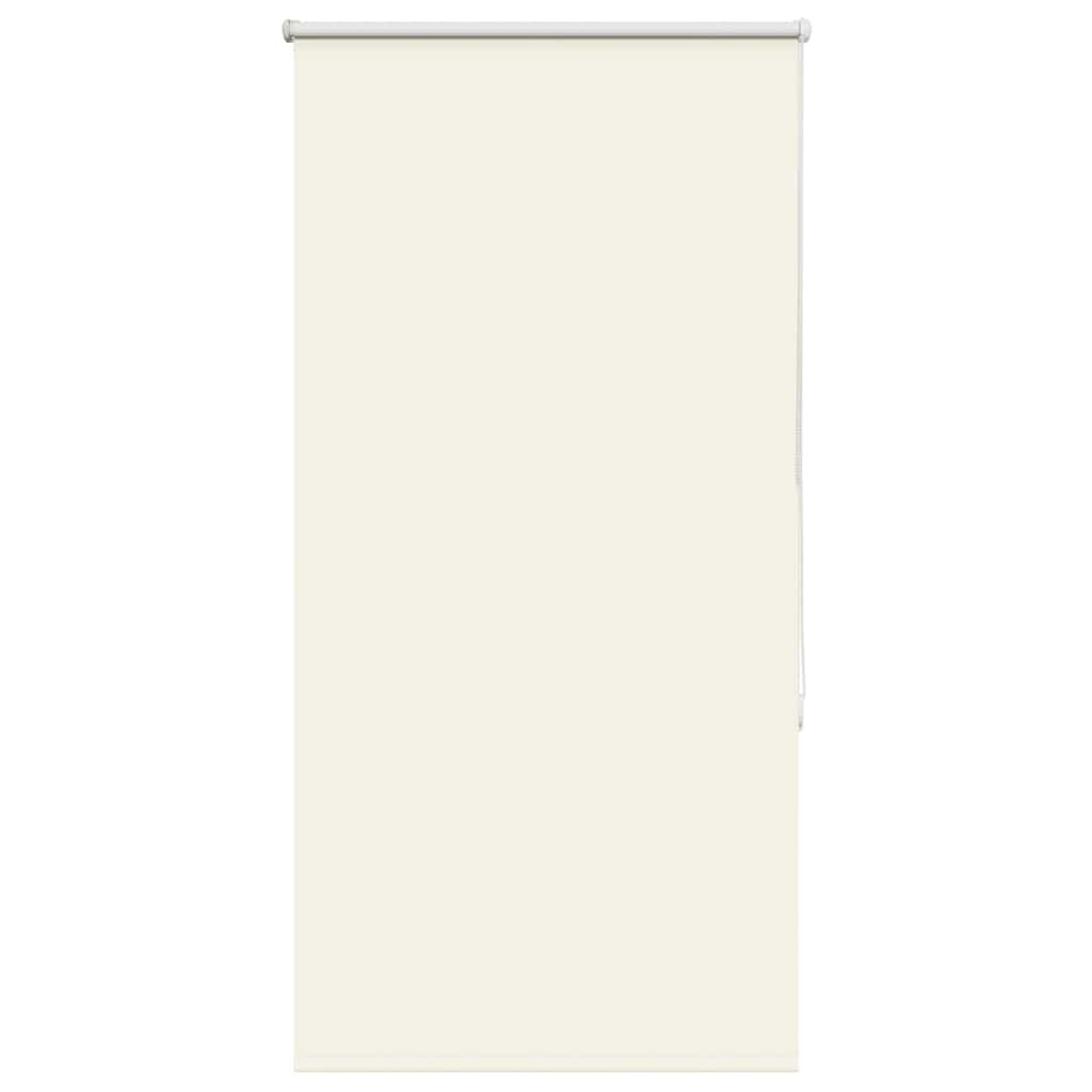 Verdunkelungsrollo Cremeweiß 85x130cm Stoffbreite 80,7 cm