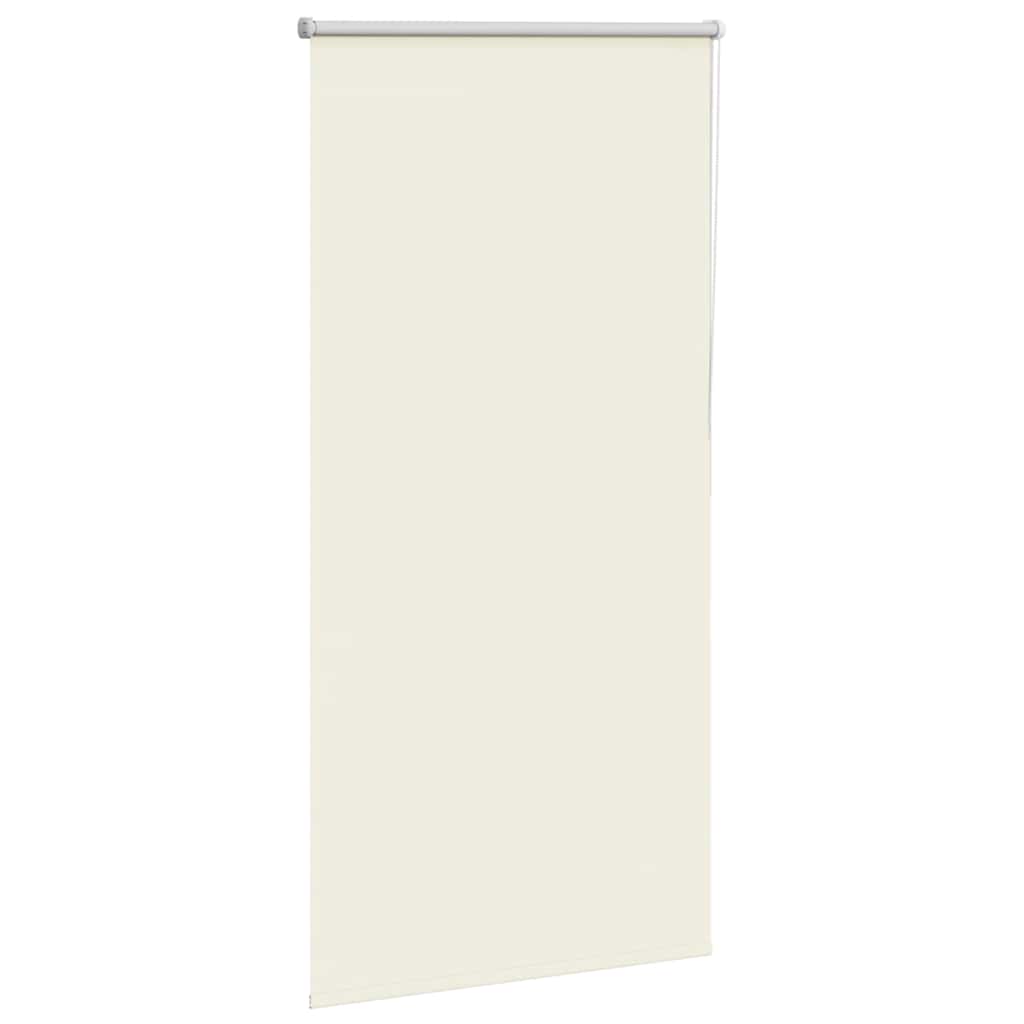 Verdunkelungsrollo Cremeweiß 85x130cm Stoffbreite 80,7 cm