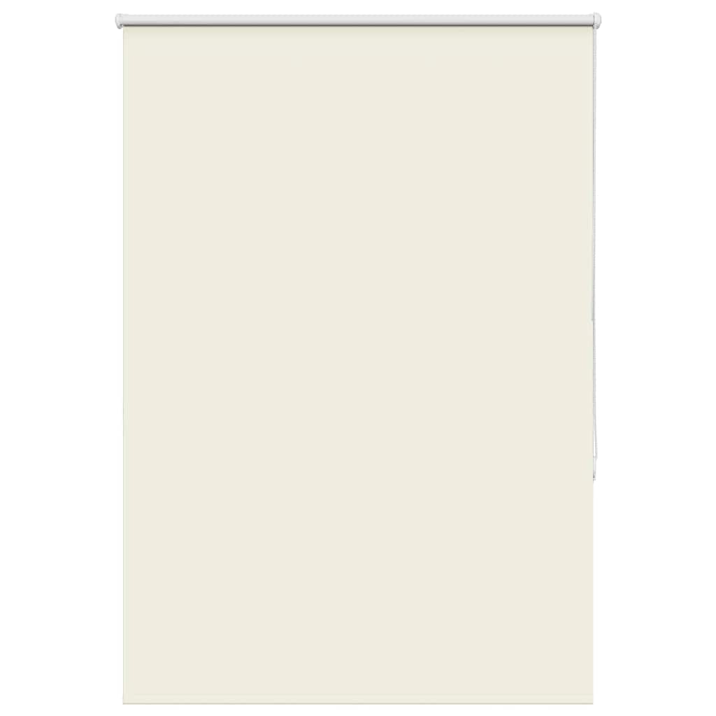 Verdunkelungsrollo Cremeweiß 95x130cm Stoffbreite 90,7 cm