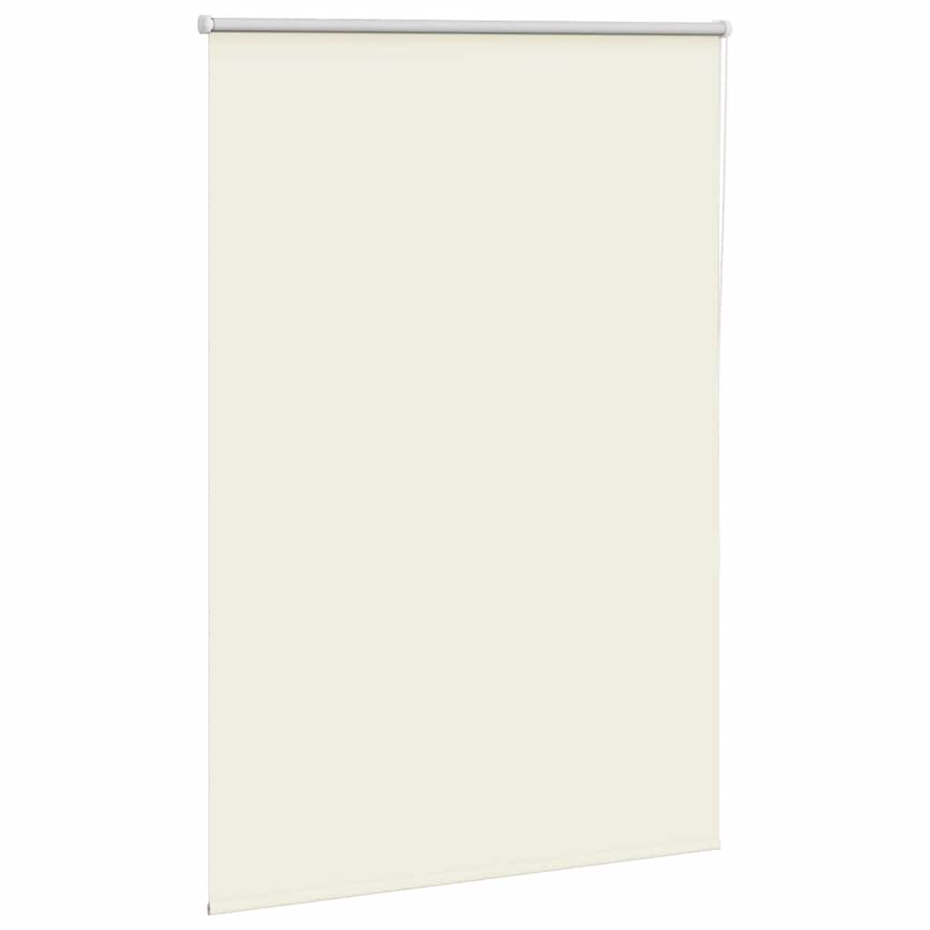 Verdunkelungsrollo Cremeweiß 105x130cm Stoffbreite 100,7cm