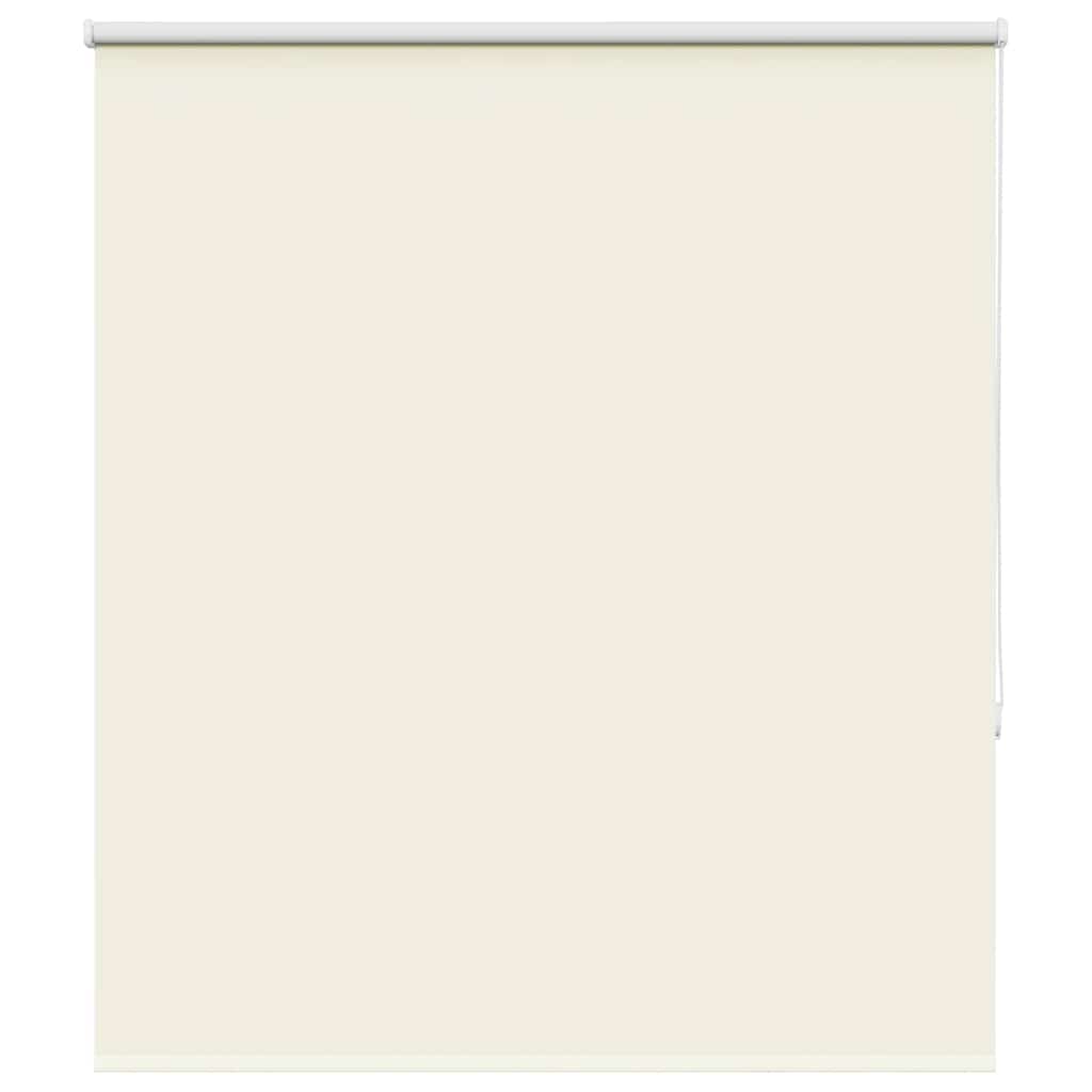 Verdunkelungsrollo Cremeweiß 135x130cm Stoffbreite 131,6cm