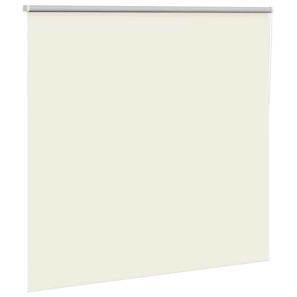 Verdunkelungsrollo Cremeweiß 165x130cm Stoffbreite 161,6cm