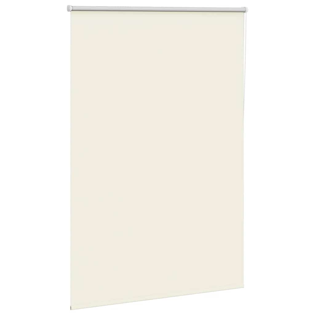 Verdunkelungsrollo Cremeweiß 110x150cm Stoffbreite 105,7cm