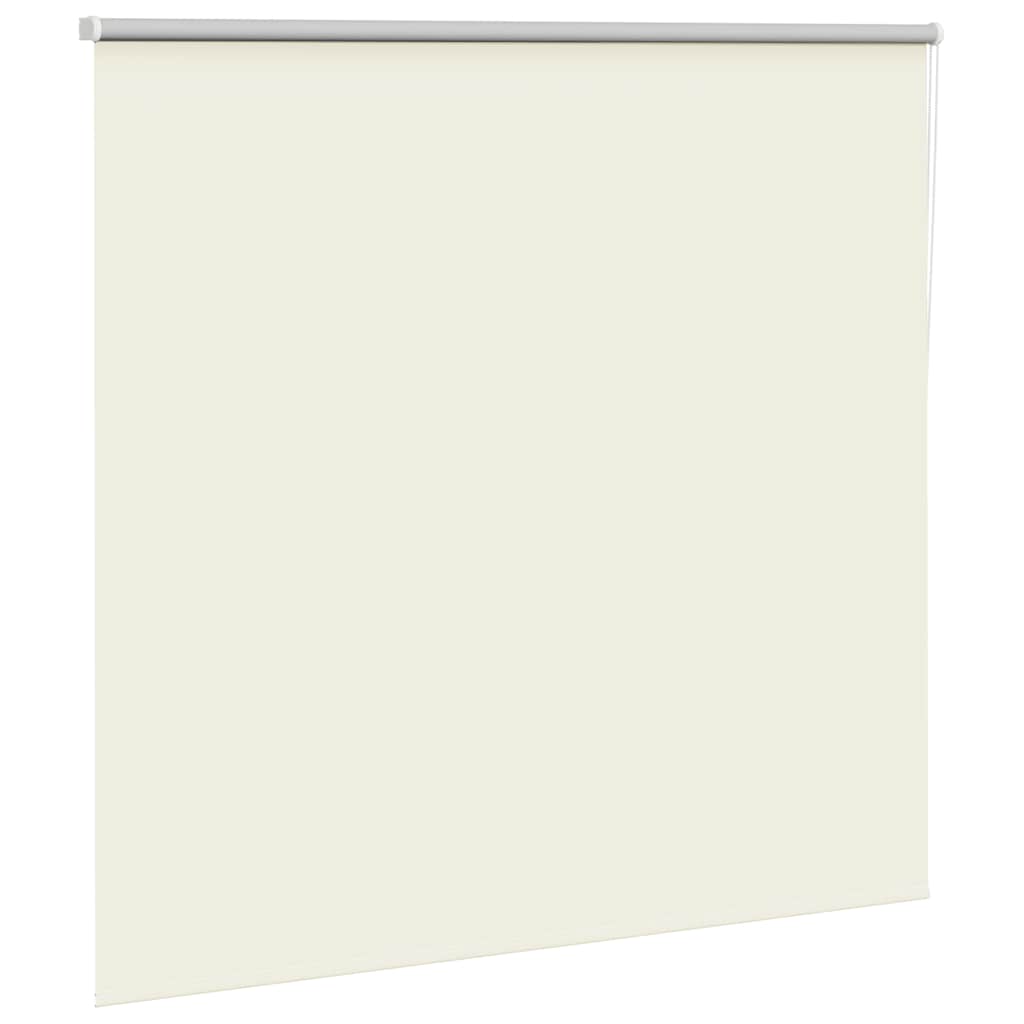 Verdunkelungsrollo Cremeweiß 160x150cm Stoffbreite 156,6cm
